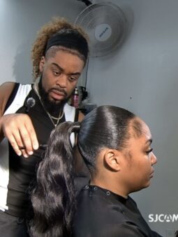 Learn how to create a sleek ponytail
